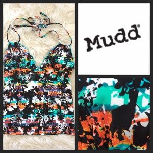NWT Mudd Floral Tankini Top